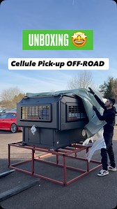 UNBOXING Cellule Pick-up OFF-ROAD 🤩🏕️ #cellulepickup #pickup4x4 #offroad #caravaneoffroad #campinglife #aventure #camping #caravane #nature #trip #atikfamily #caravane #voyage | Charmes Caravaning