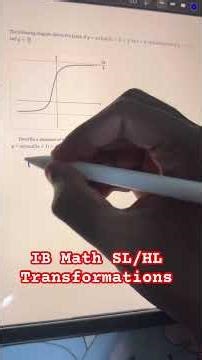 Transformations | IB Math AA