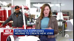 Robotics companies helping to create new jobs