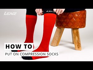 How to put on compression socks - the easy way