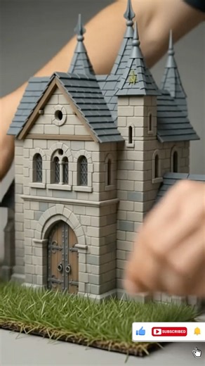 🏰 Building a Miniature Castle from Scratch — Every Detail, Start to Finish!