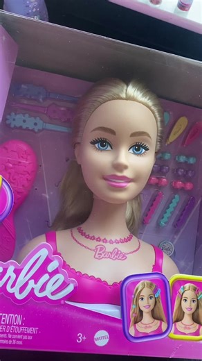 Barbie styling head #barbie #tiktokmademebuyit #foryoupage♥️♥️ #blackfriday