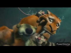 ice age: the meltdown: diego underwater scenes slow motion same pitch