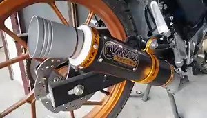 23K views · 167 reactions | SANDBLASTED VMAX RACING PIPE ON R150 (SOUNDTEST) | VMAX Racing | Facebook
