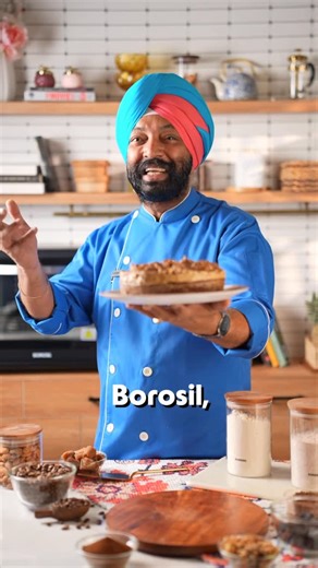 myborosil on Instagram: "Some Christmas memories begin in the oven. 🎄 This Walnut Espresso Cake by Chef Harpal Singh Sokhi, baked in the Borosil OTG, fills the kitchen with festive aromas and the table with smiles. Rich, comforting, and made to be shared, just the way Christmas should be. Watch the full recipe on YouTube. Link in bio! #borosil #borosilandyou #recipe #harpalsinghsokhi #walnutespressocake (recipes, christmas baking, walnut espresso cake, coffee cake, festive desserts, borosil otg