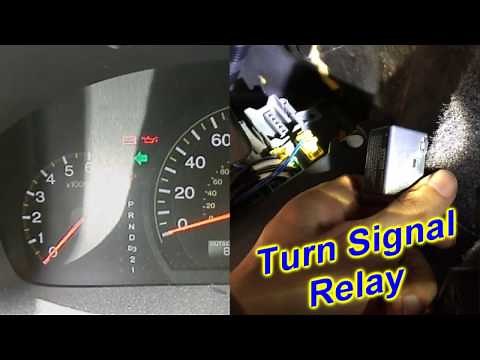 Honda Accord Turn Signals - Blinkers - Hazard Lights - problem & fix - turn signal relay