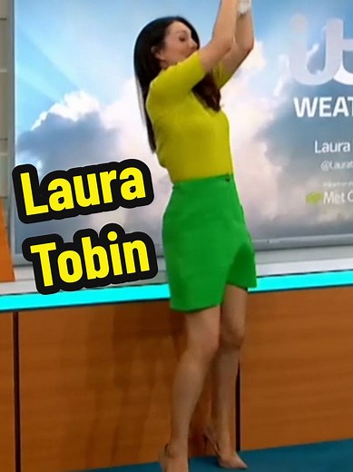 Laura Tobin Weather Forecast: A Fashion Statement in a Mini Skirt and Heels