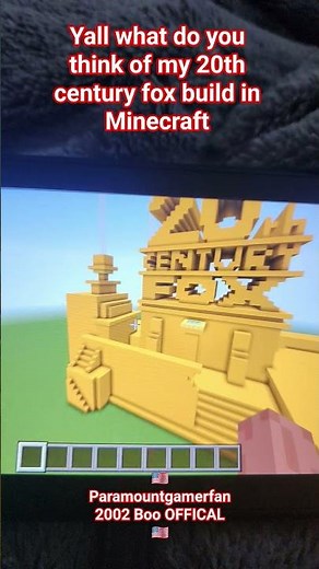 What do you rate my 20th century fox Minecraft build out of a 10