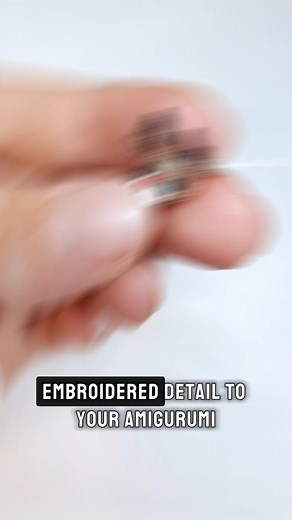 Do you know what my absolute favorite stitch for micro amigurumi is? The French knot! I adore it! You can use it to embroider tiny eyebrows, buttons, decorate a gnome’s hat, and even stitch a little nose! I hope this video was helpful for you! Bookmark this mini French knot tip for your next amigurumi! ✨ #amigurumi #microcrochet #nansyoops #crochetpattern #miniaturetoys | Amigurumi Artist NansyOops