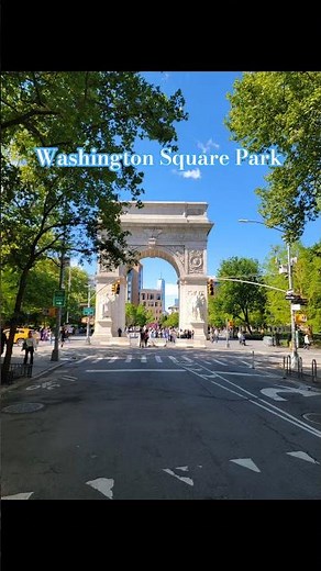 Washington Square Park NYC #ilovenewyork #nyc #manhattan #washingtonsquarepark #travel #ny #arch