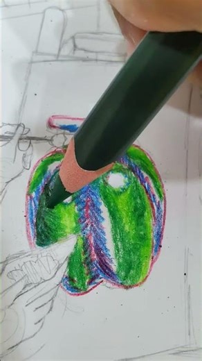 this Random picture I colored in #colortheory #primarycolors #art #goldenbrown #reverb