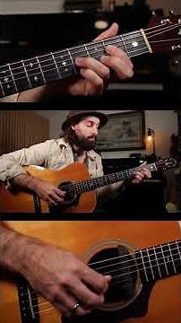 Walking Blues Turnaround in A - Hybrid Picking Practice!