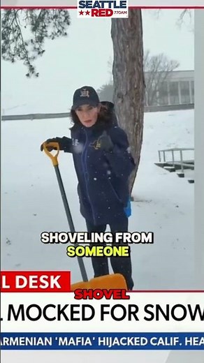 Kathy Hochul Explains How to Use a Shovel