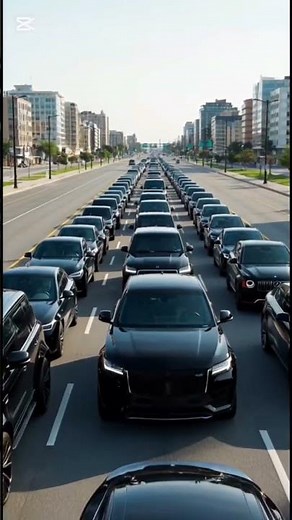 “Luxury Black Cars in Motion – Mercedes, BMW, Range Rover & More” 🖤🚗