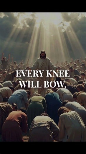Every Knee Will Bow to Jesus! 👑🙏🔥#Faith #spirituality #life