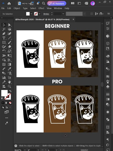 Crop Logos in Illustrator 2026 for Solid & Photo Backgrounds
