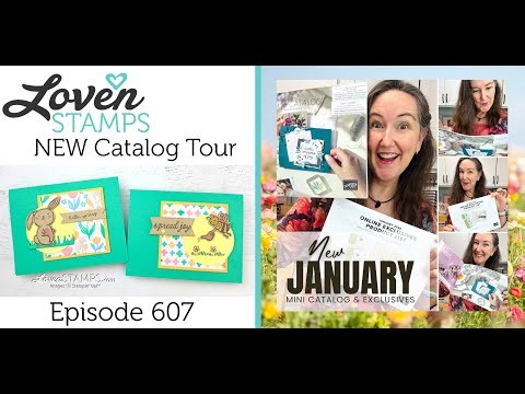 Ep 607: PREMIERE PARTY!! ALL NEW Stamps, Punches, Papers + Stampin’ Up!®'s Easter Joy Suite