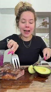 Florida summer be like... steak and avocado 🔥 #florida #summer #relatable