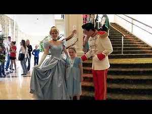 Princess Promenade - NEW daily Cinderella Royal Event at the Grand Floridian Resort - Disney World