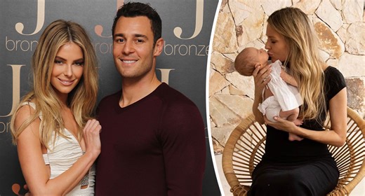 Jake Wall shares sweet birthday snap of wife Jennifer Hawkins