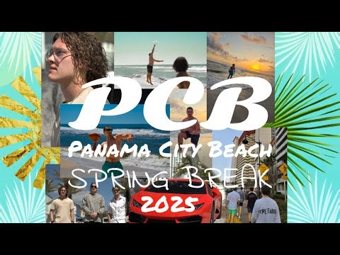 Our 2025 Panama City Beach SPRING BREAK VACATION!