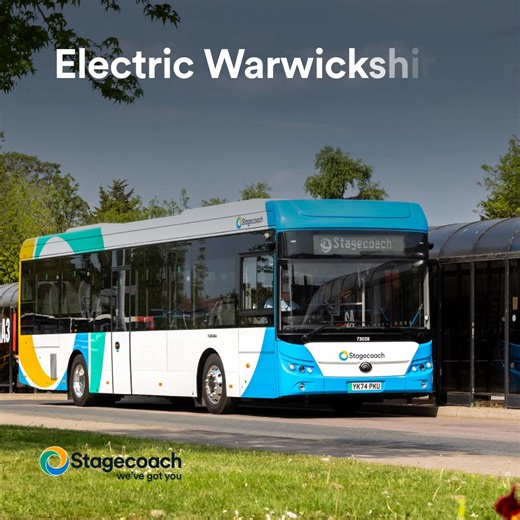 78K views · 143 reactions | Warwickshire, say hello to electric buses!⚡ Quiet, clean, comfy and sustainable. With air-con, USB charging and next stop announcements. Jump aboard and join us on the journey toward zero emissions.  | Stagecoach | Facebook