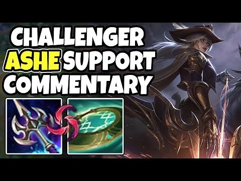 Challenger support teaches you how to play ashe support - 14.6 League of legends