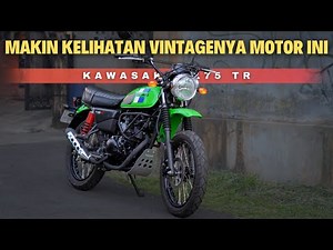 W175 TR PART PNP MAKES THE MOTORCYCLE LOOK MORE OLD #BengkelTeras