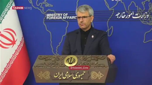 Iranian Foreign Ministry spokesman Esmaeil Baghaei accused the United States of sabotaging diplomacy and called the attack on an Iranian commercial ship an “act of aggression.”“The United States, through its contradictory behavior and continuous violation of the ceasefire provisions, has shown that it does not take the diplomatic track seriously.”“Washington's recent actions, including breaching agreements in Lebanon and attempting to impose a naval blockade on Iran, which led to the attack on o