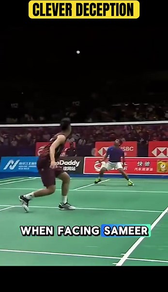 Lin Dan Clever Trick