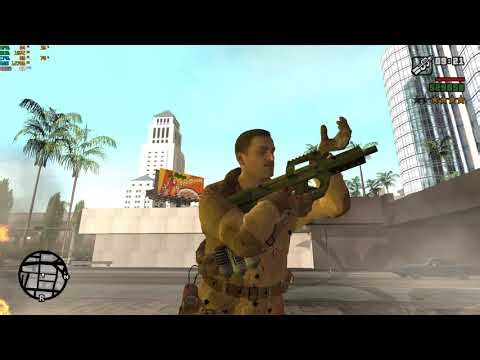 grand theft auto san andreas gunsmithbr's weapon mod pack test part 22