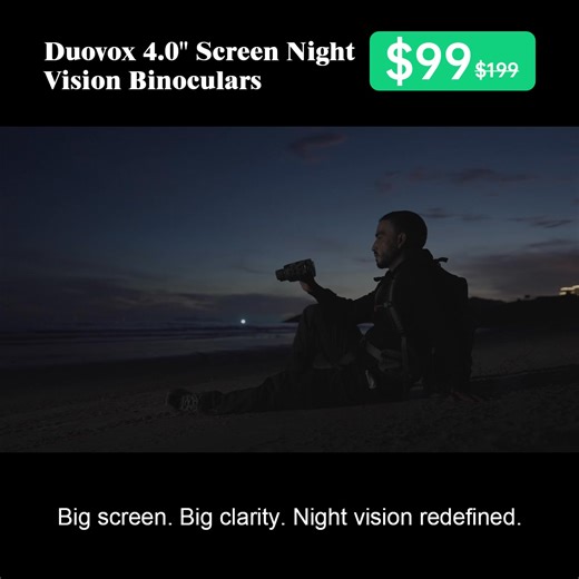 See the unseen! 🔭 Conquer total darkness with 800m of crystal-clear night vision. 🌌 The 7-level adjustable IR lets you customize the view perfectly. #NightVision #Binoculars #Infrared #ExploreTheNight #Gadget #WildlifeWatching | Awesome Projects