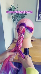 2.3M views · 18K reactions | Boxed fishtail braid 勺 #fyp #braids #fishtail #easyhairstyles #hairtutorial | Gemma Browns Braids | Facebook