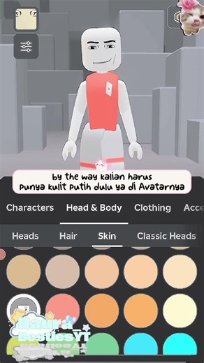 tutorial faceless gratis🙀#roblox #tutorial #faceless #gratis #avatar #semogarame #fypシ゚viral #shorts