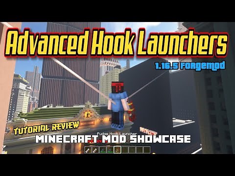 Minecraft 1.16.5 - Advanced Hook Launchers Mod