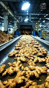 How Millions of Ginger Roots Are Processed Inside Factory | #GingerPaste #HowItsMade