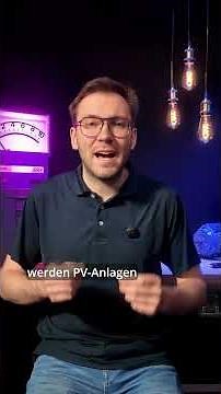 Wie funktioniert eine PV-Anlage?🤔⚡️