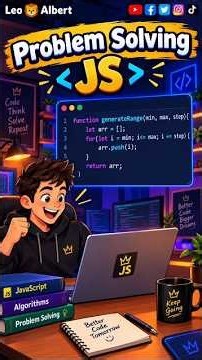 Problem Solving JS - Generate range of integers | #leo_albert