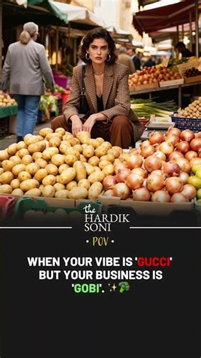 Forget Gucci, invest in Gobi. Forget Prada, buy Palak.