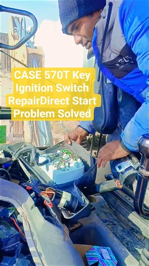 Key Ignition Switch Repair Start Problem Solved StartProblemt#jcb #IndianMechanic#shorts#mechanic