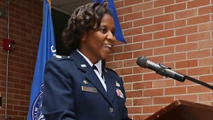 JSU installs first female Air Force ROTC commander