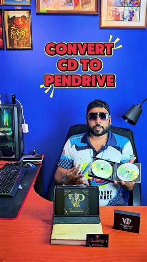 Convert cd to pendrive. #vhs #digitaltransformation #convert #vhstape #convert #vhsedit #conversion
