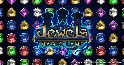 New match three game Jewels Magic Lamp is available now on Android and iOS