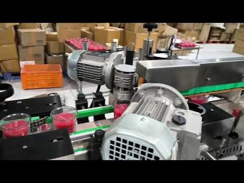 Front back top bottom labelling machine by WILLPACK