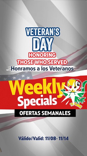 🤩Stock up on all your essentials with our weekly offers! From groceries🍒🌽 to household goods, we’ve got you covered in one visit. Shop with us today! #ConvenientShopping #WeeklyOffers #Fiestamart. ---------------------------------------🤩¡Surte toda tu lista de esenciales con nuestras ofertas semanales! Desde comestibles 🍒🌽 hasta artículos para el hogar, lo tenemos todo para ti en nuestra tienda. ¡Compra con nosotros hoy! #Comprasconvenientes #OfertasSemanales #Fiestamart | Fiesta Mart
