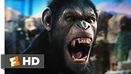 Rise of the Planet of the Apes (1 5) Movie CLIP - Caesar Speaks (2011) HD