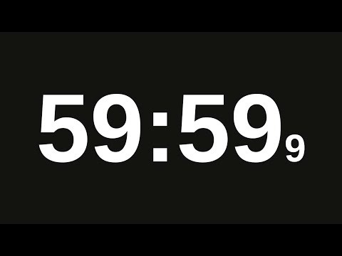 Stopwatch - Count Up Timer (1 Hour)