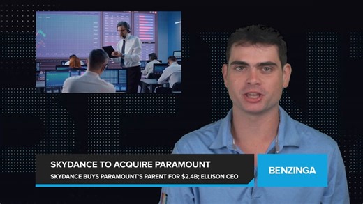Skydance Media will Acquire Paramount's Parent Company in a $2.4 Billion Merger. David Ellison will 