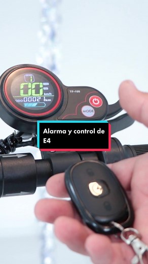 Cómo funciona el control y la alarma de tu E4
