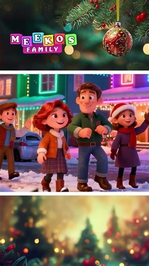 A Very Merry Christmas Is Here 🎄 Christmas Joy from Meeko’s Family #shorts #christmas #meekosfamily
